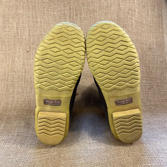 Georgia boot duck boot waterproof work boots hunting leather brown size 14 - Picture 8 of 9